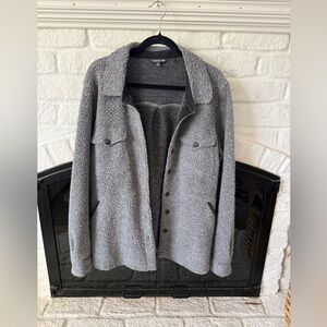 Toad Gray Sherpa Jacket